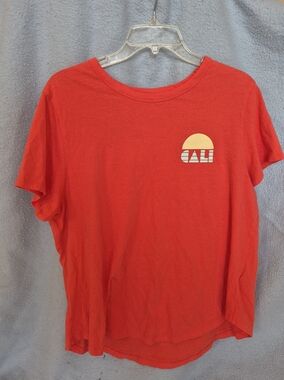 Old Navy Orange Graphic Tee